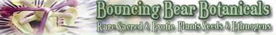 Bouncing Bear Botanicals is a supplier of rare and sacred plants, seeds, entheogens, ethnobotanicals and herbals.